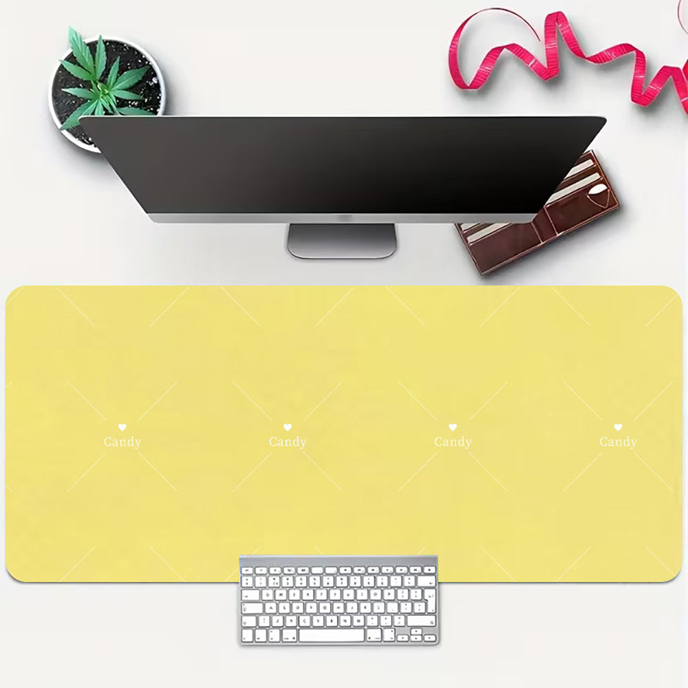 A Desk Mat Made of Diatomaceous Earth, Featuring a Solid Hue, Properties, Non-Slip Design, And Resistance to Stains. Ideal for Computer Desks, It Serves As an Office Desk Protector And Is Suitable for Students for Studying Or Writing