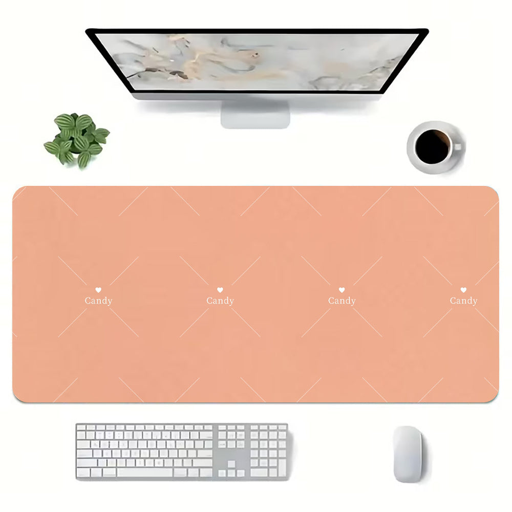A Desk Mat Made of Diatomaceous Earth, Featuring a Solid Hue, Properties, Non-Slip Design, And Resistance to Stains. Ideal for Computer Desks, It Serves As an Office Desk Protector And Is Suitable for Students for Studying Or Writing