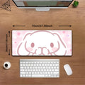 1pc & Sanrio Anime Gaming Mouse Pad - Cute Desk Mat with Non-Slip Rubber Base, Washable Suitable for Office, School, Home - Ideal Gift for,, Anime Fans
