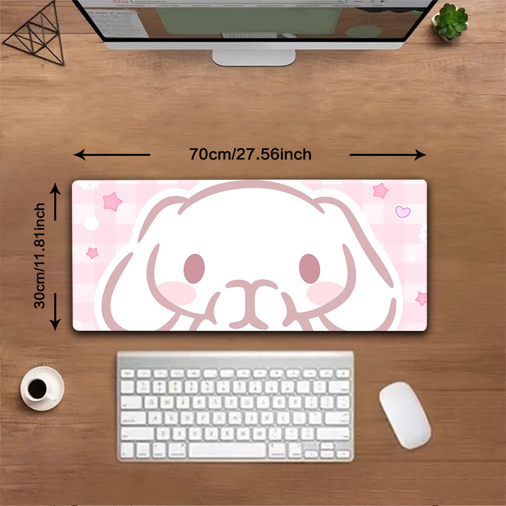 1pc & Sanrio Anime Gaming Mouse Pad - Cute Desk Mat with Non-Slip Rubber Base, Washable Suitable for Office, School, Home - Ideal Gift for,, Anime Fans