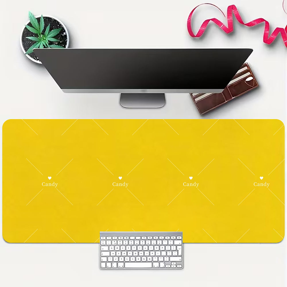 A Desk Mat Made of Diatomaceous Earth, Featuring a Solid Hue, Properties, Non-Slip Design, And Resistance to Stains. Ideal for Computer Desks, It Serves As an Office Desk Protector And Is Suitable for Students for Studying Or Writing