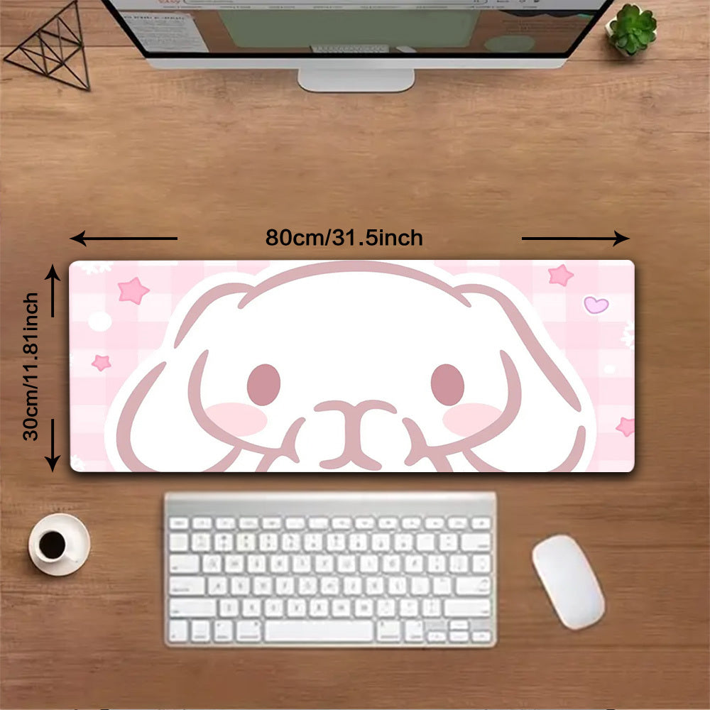 1pc & Sanrio Anime Gaming Mouse Pad - Cute Desk Mat with Non-Slip Rubber Base, Washable Suitable for Office, School, Home - Ideal Gift for,, Anime Fans