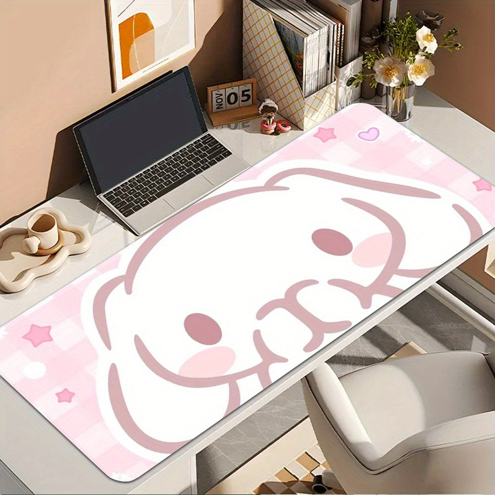 1pc & Sanrio Anime Gaming Mouse Pad - Cute Desk Mat with Non-Slip Rubber Base, Washable Suitable for Office, School, Home - Ideal Gift for,, Anime Fans