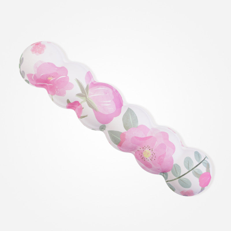 Thickened Anti-Slip Gradient Color Wrist Rest Set for Mouse Pad And Keyboard Pad, Designed for Office And Gaming Use on Computer Desktops