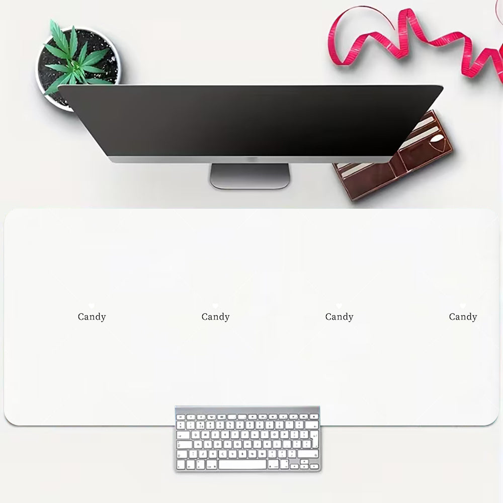 A Desk Mat Made of Diatomaceous Earth, Featuring a Solid Hue, Properties, Non-Slip Design, And Resistance to Stains. Ideal for Computer Desks, It Serves As an Office Desk Protector And Is Suitable for Students for Studying Or Writing