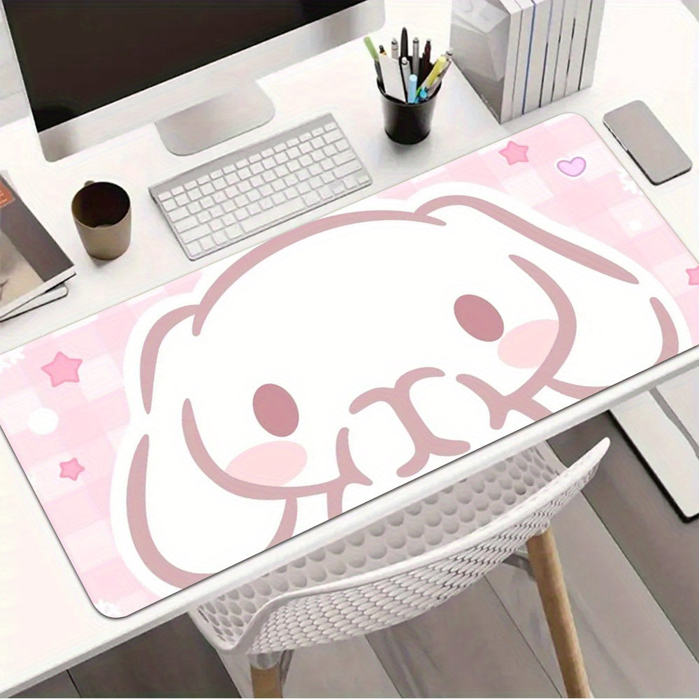 1pc & Sanrio Anime Gaming Mouse Pad - Cute Desk Mat with Non-Slip Rubber Base, Washable Suitable for Office, School, Home - Ideal Gift for,, Anime Fans