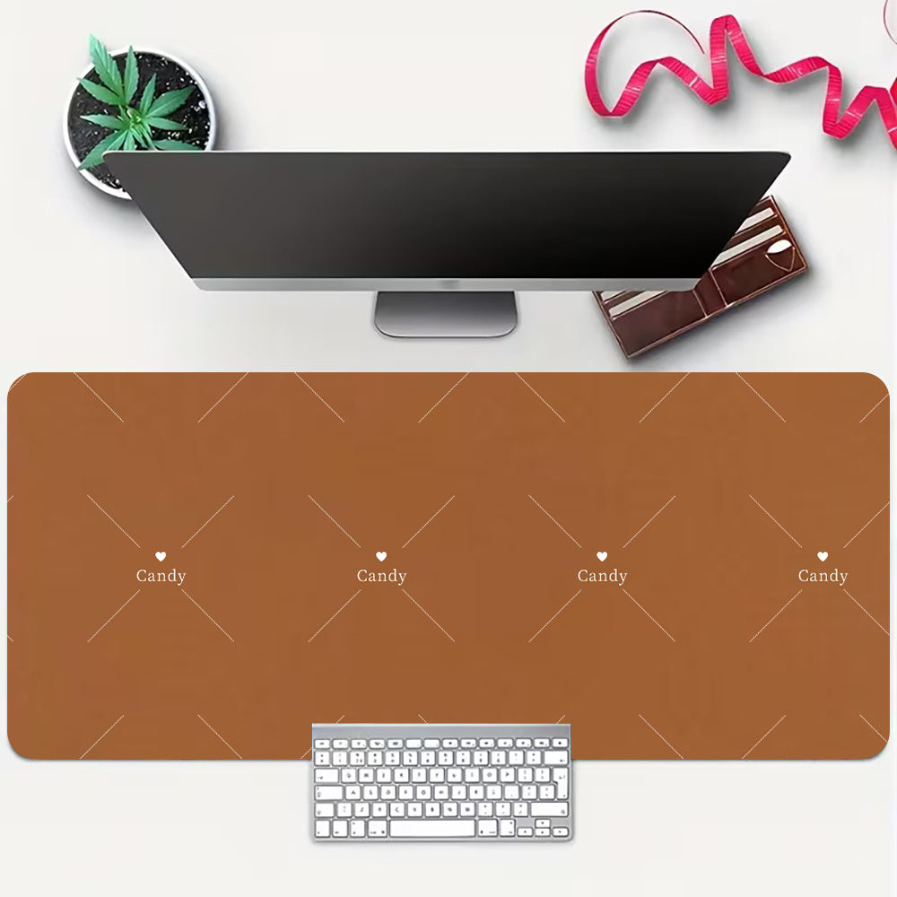 A Desk Mat Made of Diatomaceous Earth, Featuring a Solid Hue, Properties, Non-Slip Design, And Resistance to Stains. Ideal for Computer Desks, It Serves As an Office Desk Protector And Is Suitable for Students for Studying Or Writing