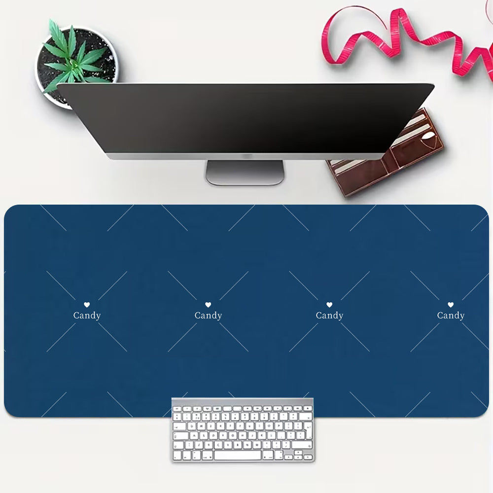 A Desk Mat Made of Diatomaceous Earth, Featuring a Solid Hue, Properties, Non-Slip Design, And Resistance to Stains. Ideal for Computer Desks, It Serves As an Office Desk Protector And Is Suitable for Students for Studying Or Writing