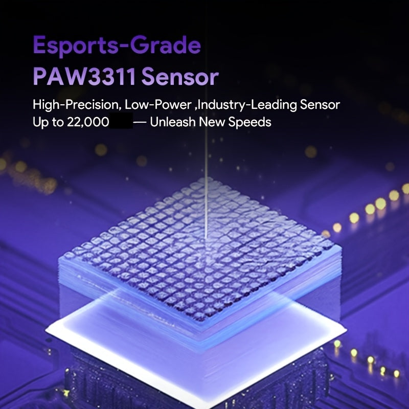 Elevate Your Game With The FURYCUBE G11 Tri-Mode Wireless Gaming Mouse. Choose Between Wireless, 2.4G, Or Wired Modes. With Up To 22, 000, A Lightweight Honeycomb Shell, And Adjustable Lighting, It Offers The Ultimate Competitive Edge.