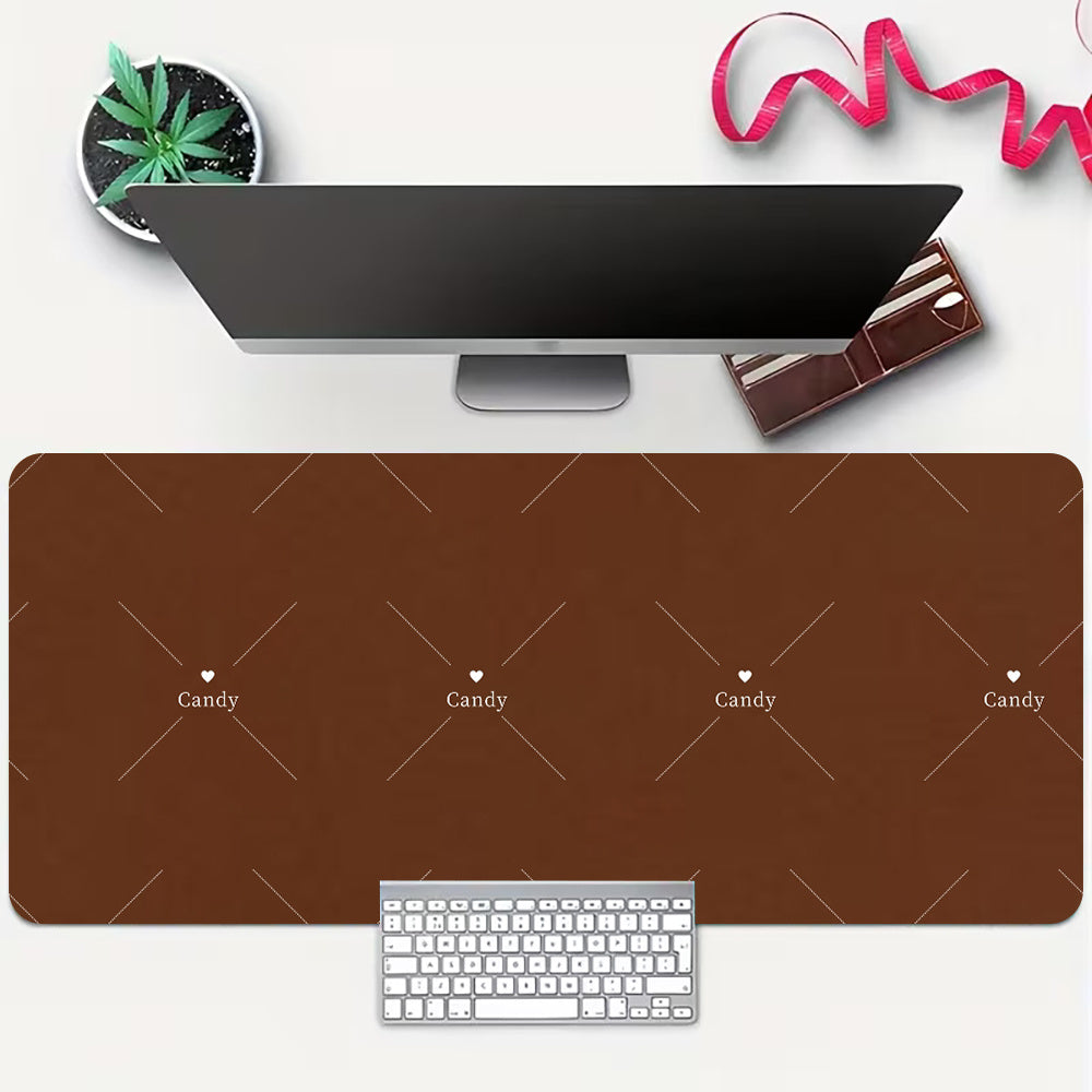 A Desk Mat Made of Diatomaceous Earth, Featuring a Solid Hue, Properties, Non-Slip Design, And Resistance to Stains. Ideal for Computer Desks, It Serves As an Office Desk Protector And Is Suitable for Students for Studying Or Writing