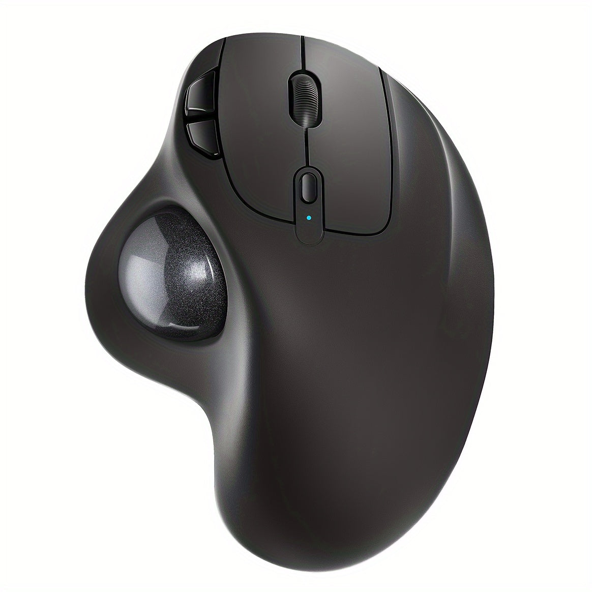 Nulea M501 Wireless Trackball Mouse, Rechargeable Ergonomic, Easy Thumb Control, Precise & Smooth Tracking, 3 Device Connection (Wireless Or USB Receiver), Compatible For PC, Laptop, Mac, Windows, Valentines Gifts