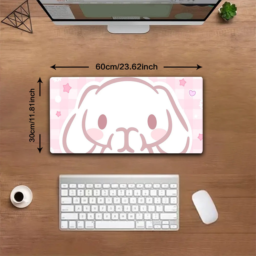 1pc & Sanrio Anime Gaming Mouse Pad - Cute Desk Mat with Non-Slip Rubber Base, Washable Suitable for Office, School, Home - Ideal Gift for,, Anime Fans