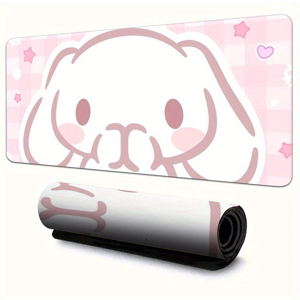 1pc & Sanrio Anime Gaming Mouse Pad - Cute Desk Mat with Non-Slip Rubber Base, Washable Suitable for Office, School, Home - Ideal Gift for,, Anime Fans