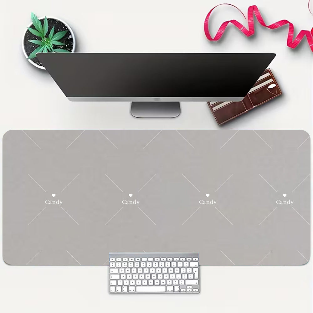 A Desk Mat Made of Diatomaceous Earth, Featuring a Solid Hue, Properties, Non-Slip Design, And Resistance to Stains. Ideal for Computer Desks, It Serves As an Office Desk Protector And Is Suitable for Students for Studying Or Writing
