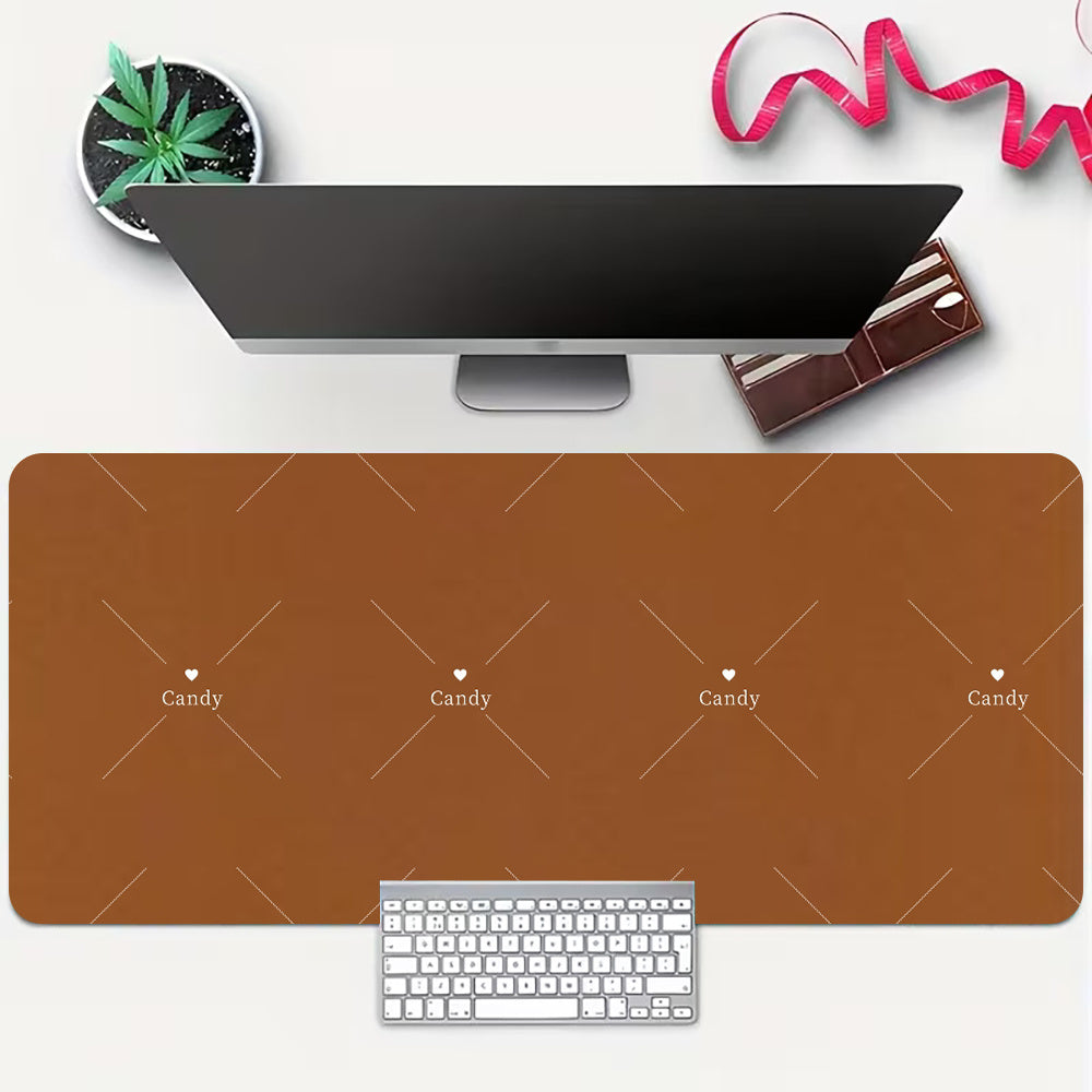 A Desk Mat Made of Diatomaceous Earth, Featuring a Solid Hue, Properties, Non-Slip Design, And Resistance to Stains. Ideal for Computer Desks, It Serves As an Office Desk Protector And Is Suitable for Students for Studying Or Writing