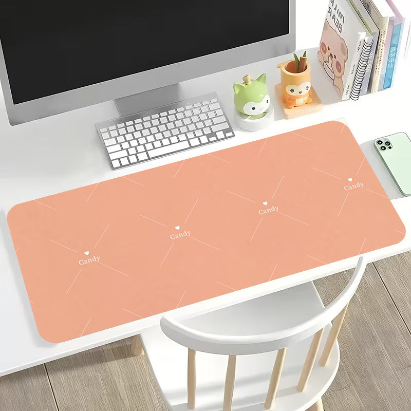 A Desk Mat Made of Diatomaceous Earth, Featuring a Solid Hue, Properties, Non-Slip Design, And Resistance to Stains. Ideal for Computer Desks, It Serves As an Office Desk Protector And Is Suitable for Students for Studying Or Writing