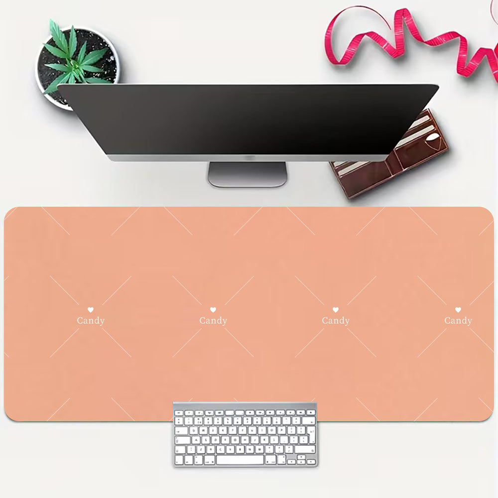 A Desk Mat Made of Diatomaceous Earth, Featuring a Solid Hue, Properties, Non-Slip Design, And Resistance to Stains. Ideal for Computer Desks, It Serves As an Office Desk Protector And Is Suitable for Students for Studying Or Writing