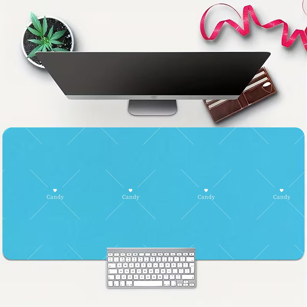 A Desk Mat Made of Diatomaceous Earth, Featuring a Solid Hue, Properties, Non-Slip Design, And Resistance to Stains. Ideal for Computer Desks, It Serves As an Office Desk Protector And Is Suitable for Students for Studying Or Writing