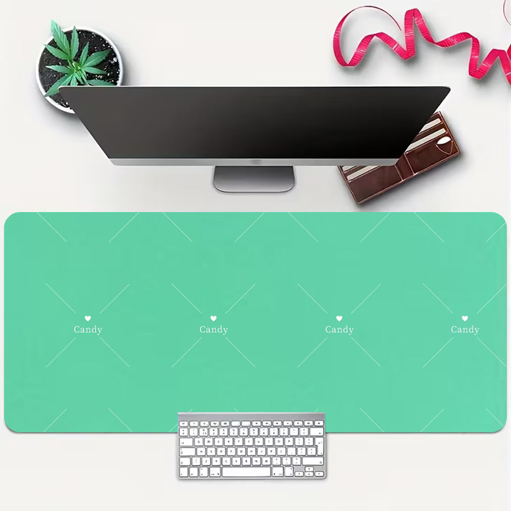 A Desk Mat Made of Diatomaceous Earth, Featuring a Solid Hue, Properties, Non-Slip Design, And Resistance to Stains. Ideal for Computer Desks, It Serves As an Office Desk Protector And Is Suitable for Students for Studying Or Writing