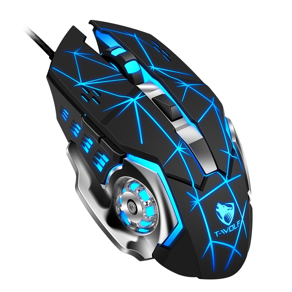 BT+ 2.4G Wireless Mouse | RGB Gaming Mouse, Rechargeable Dual-mode, Silent Click, Long Battery Life, Universal Ergonomic Design for Both Left and Right Hands - Suitable for Office and Gaming - Computer\u002FLaptop