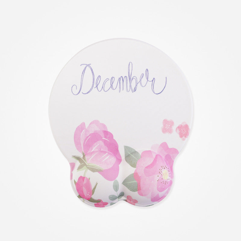 Thickened Anti-Slip Gradient Color Wrist Rest Set for Mouse Pad And Keyboard Pad, Designed for Office And Gaming Use on Computer Desktops